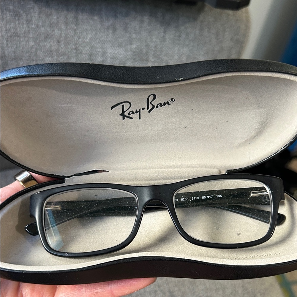 Ray-Ban Matte Black Prescription Glasses